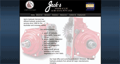 Desktop Screenshot of jackshydraulics.com.au